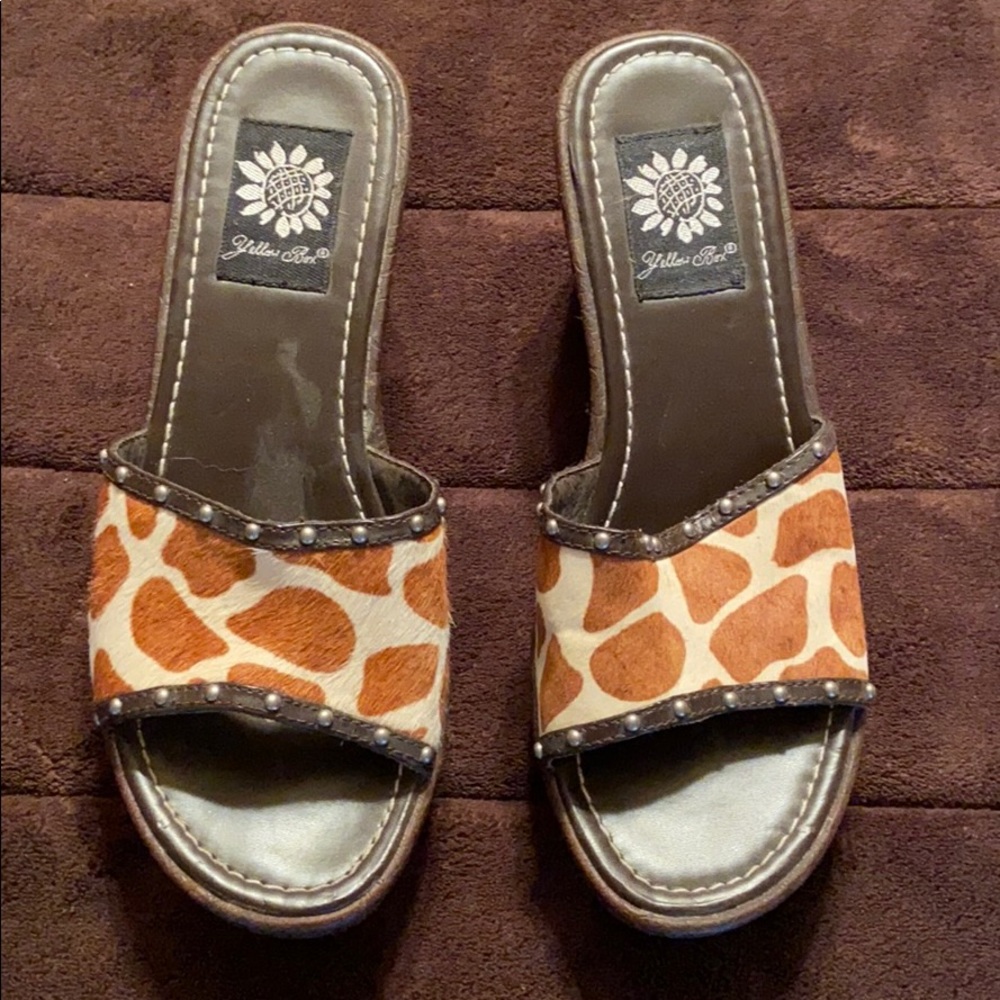 Wedge Slide Sandals